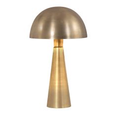 Tafellamp Belleron 3306BR – bronzen paddenstoel lamp met E27