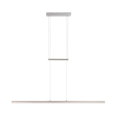 Hanglamp Profilo 3317ST Staal 115cm breed 1700 lumen