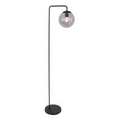 Vloerlamp Bollique 3325ZW Zwart met snoerschakelaar