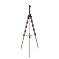 Vloerlamp Triek 3348ZW driepoot met E27 fitting zonder kap