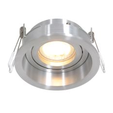 Inbouwspot Pélite 3371ST – stalen spot Ø10 cm verdiept