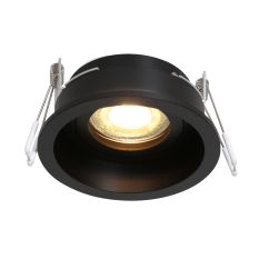 Inbouwspot Pélite 3371ZW – zwarte spot Ø10 cm verdiept