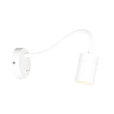 Witte wandlamp met flexibele arm 3390W Upround inclusief lichtbron