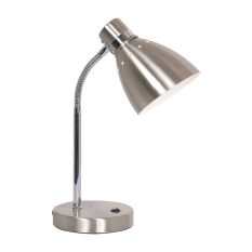 Tischlampe Spring 3391ST Stahl mit E27 Fassung