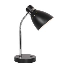 Tafellamp Spring 3391ZW zwart met E27 fitting