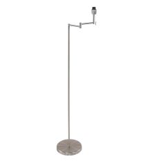 Vloerlamp Bella 3407ST – stalen lamp met zwenkarm en trekschakelaar