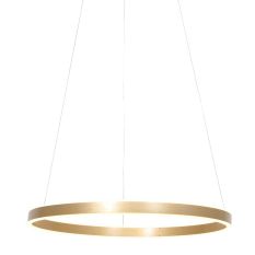 Hanglamp Ringlux 3502GO gouden LED ringlamp Ø60 cm