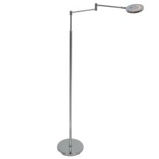 Soleil 3515CH floor lamp – rechargeable LED design in chrome