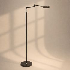 Floor lamp Soleil battery 3515ZW black with swivel arm