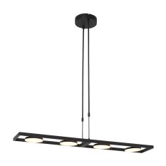  Pendant Lamp Soleil 3516ZW Black 4000 Lumens