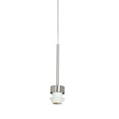 Hanglamp Sparkled Light 3602ST staalkleurige pendel zonder kap