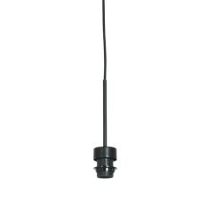 Hanglamp Sparkled Light 3602ZW zwarte pendel zonder kap