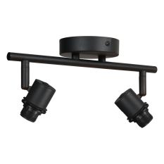 Ceiling Spotlight Bamboo 3666ZW Black without shades