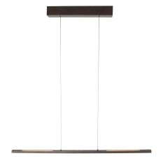 Suspension Bande 3994CA cacao LED suspension en brun chaud 114cm