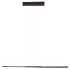 Suspension Bande 3995CA cacao - suspension brun chaud de 150 cm de large avec système de câble