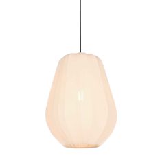 Suspension Sable 4124CR - créateur d'ambiance chaleureuse avec un abat-jour en lin crème Ø27 cm