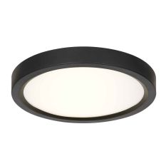 Black ceiling lamp 4132ZW Luminix, 3 settings light color adjustability and dimmable Ø29 cm