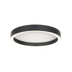 Zwarte plafondlamp Ringlux 4134ZW Ø30CM 2500 Lumen