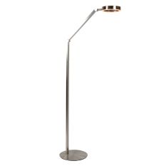 Lampe sur pied Ringlux 4138ST en acier LED avec variateur tactile