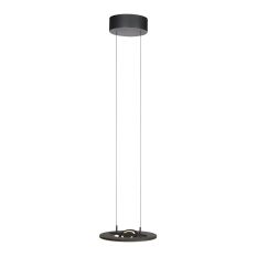Black pendant lamp Soleil 4140ZW with lift system