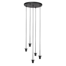 HaloSwap 4220ZW – Black pendant light with endless creative possibilities