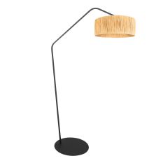 Black floor lamp Zig-Zag 4239ZW – unique design and functional use