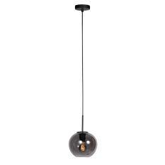 HaloSwap 4291ZW – Black Pendant Light with Stylish Smoked Glass