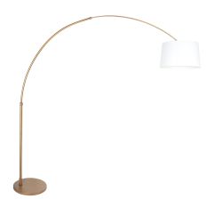 Lampe Arc Bronze Sparkled Light 4300BR – Éclairage Chaleureux avec Abat-jour Élégant
