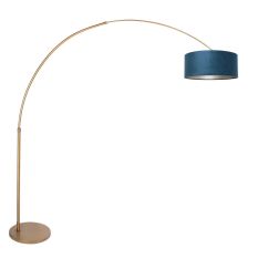 Lampe Arc Bronze Sparkled Light 4307BR – Éclairage Élégant avec Abat-jour en Velours