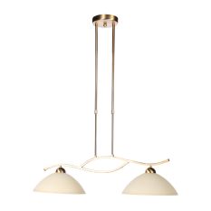 Anthea 4325BR – lampe suspendue classique avec verre ambre