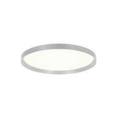 Plafondlamp Flady 4367ST stalen LED lamp Ø30 cm met uplight