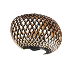 Wall lamp Maze 4400BE - bamboo wall lamp in warm Japandi atmosphere