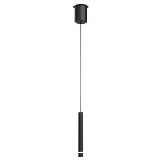 Hanglamp Volari 4714ZW zwarte pendellamp met cable lift