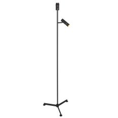 Floor lamp Stang 4741ZW black floor lamp with reading light and E27 socket
