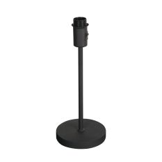 Tafellamp armatuur Noor 4907ZW Zwart met een E27 fitting