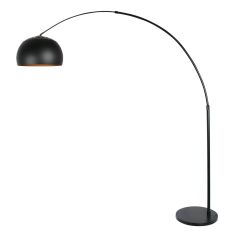 Lampe sur pied Globe Noir 4911ZW lampe arc noir/or E27