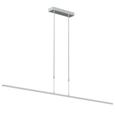 Hanglamp Zelena 7971ST stalen LED lamp met regelbaar licht