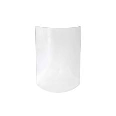 Glas I12139S – transparant gebogen glas 100×200 mm