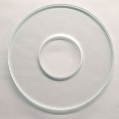 Runde transparente Glas I14514S Ø14 cm