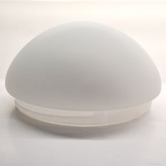 Verre blanc laiteux I15286S – Ø 20 cm