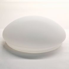 Milk White Glass I15287S – Ø 25 cm