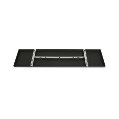 Rechthoekige plafondplaat Mountline I15296S Zwart 100 x 25 x 2,5 cm met ophangbeugel