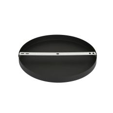 Ronde plafondplaat Mountline I15299S Zwart Ø30 x 2,5 cm met ophangbeugel