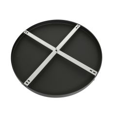 Ronde plafondplaat Mountline I15300S Zwart Ø50 x 2,5 cm met ophangbeugel