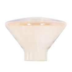 Amberkleurig glas I15326S – Ø26 cm, H15 cm voor Ambiance 3401ME