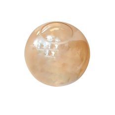 I15331S - 3497 glas kogel amber 25cm