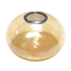 Amberkleurig glas I15386S – Ø22 cm