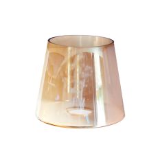 Amberkleurig glas I15388S – Ø13 cm