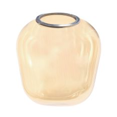 Amberkleurig glas I15390S – Ø14 cm