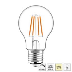 Led lichtbron I15404S met E27 fitting, filament 7W, 2700 K, dimbaar 806 Lumen